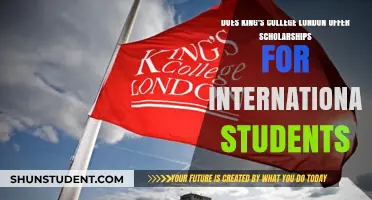 King's College London: Scholarships for International Students?