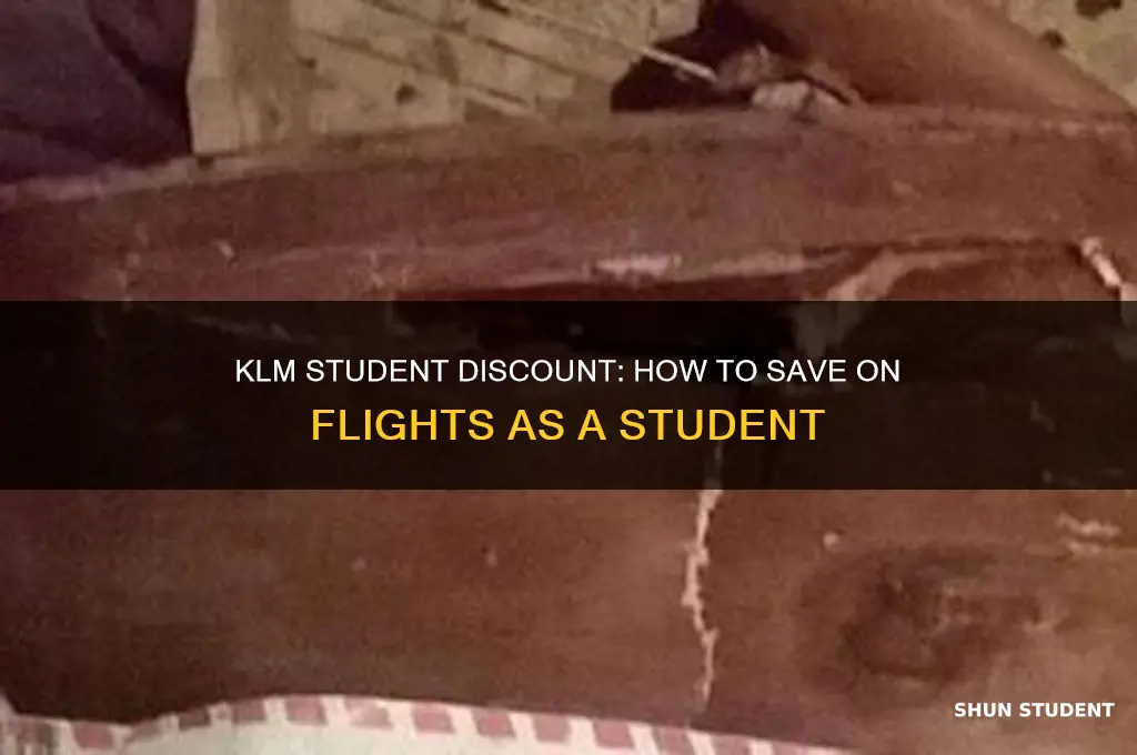 does klm have student discount