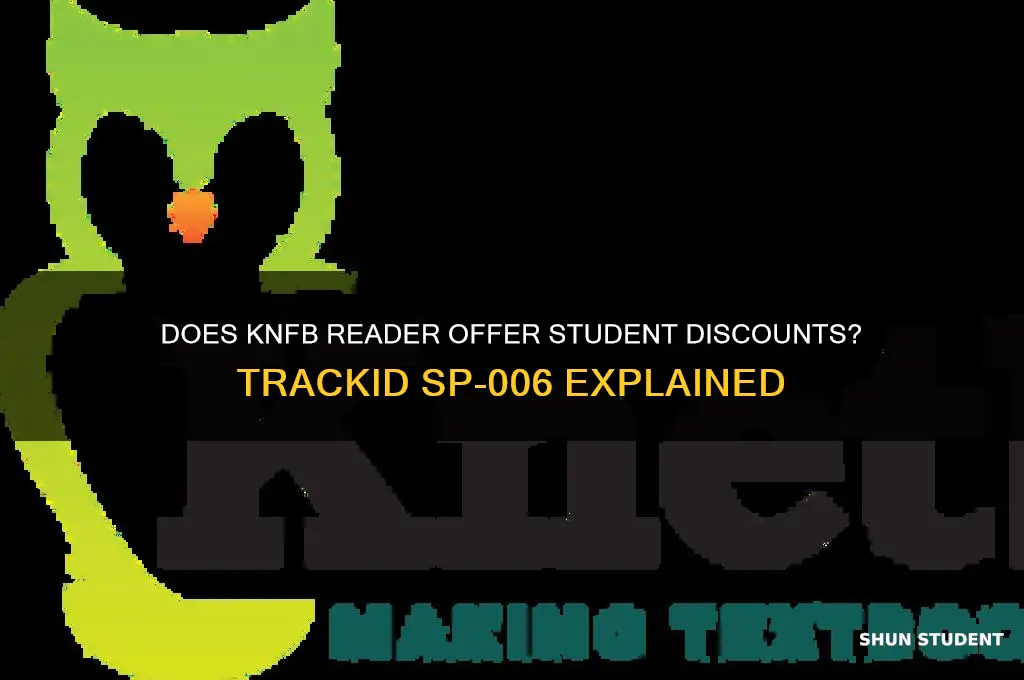 does knfb reader give a student discount trackid sp-006