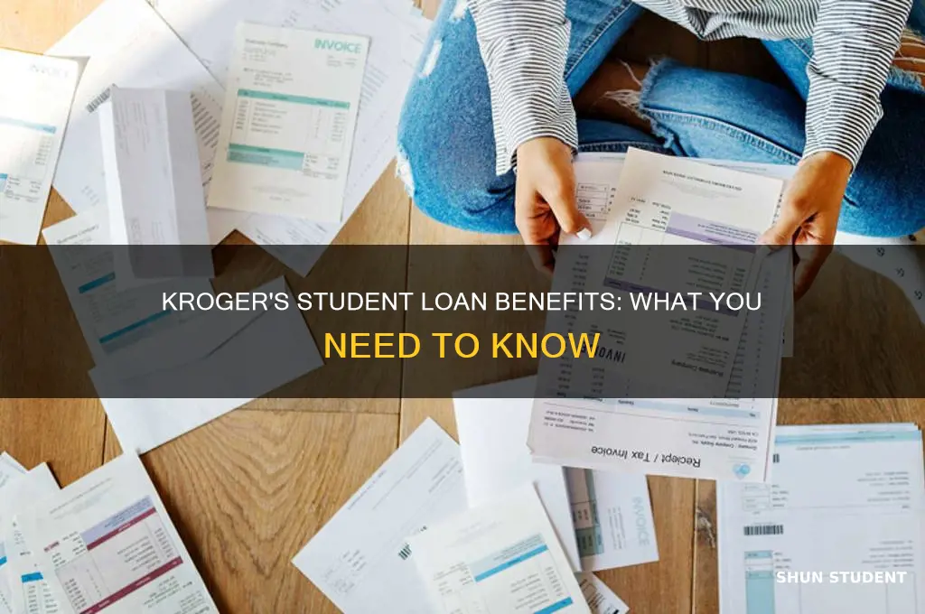 does kroger pays student loans
