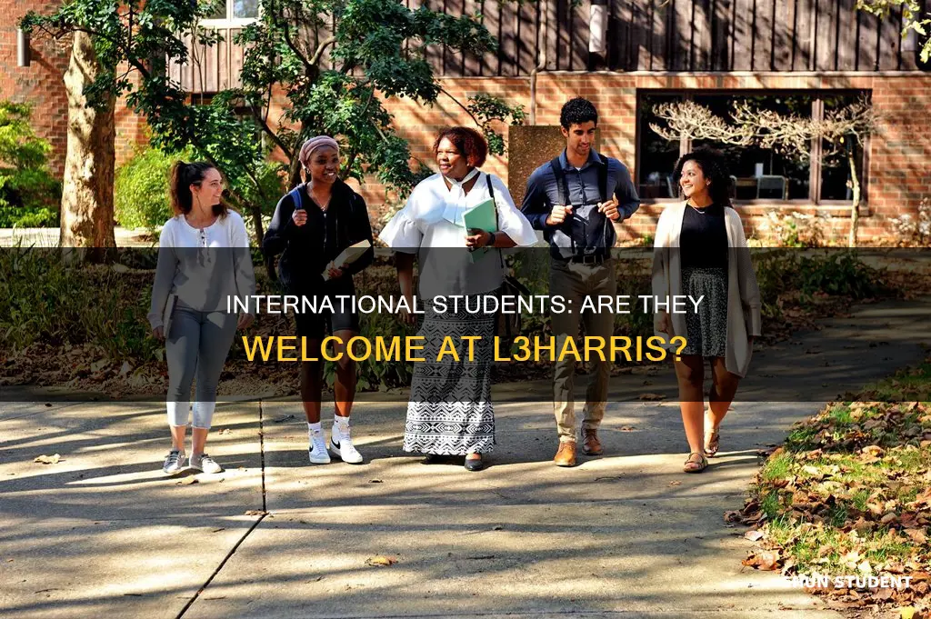 does l3harris accept international students