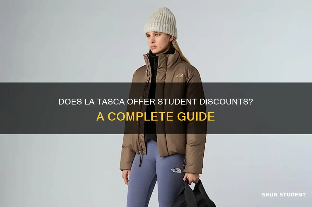 does la tasca do student discount