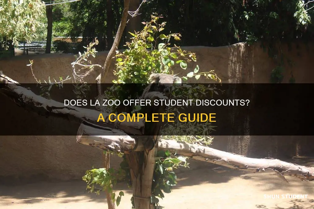 does la zoo have student discount