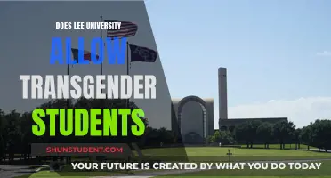 Lee University's Stance on Transgender Students