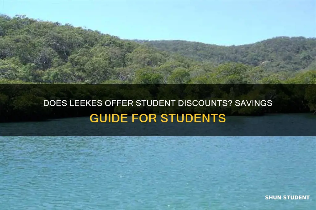 does leekes do student discount