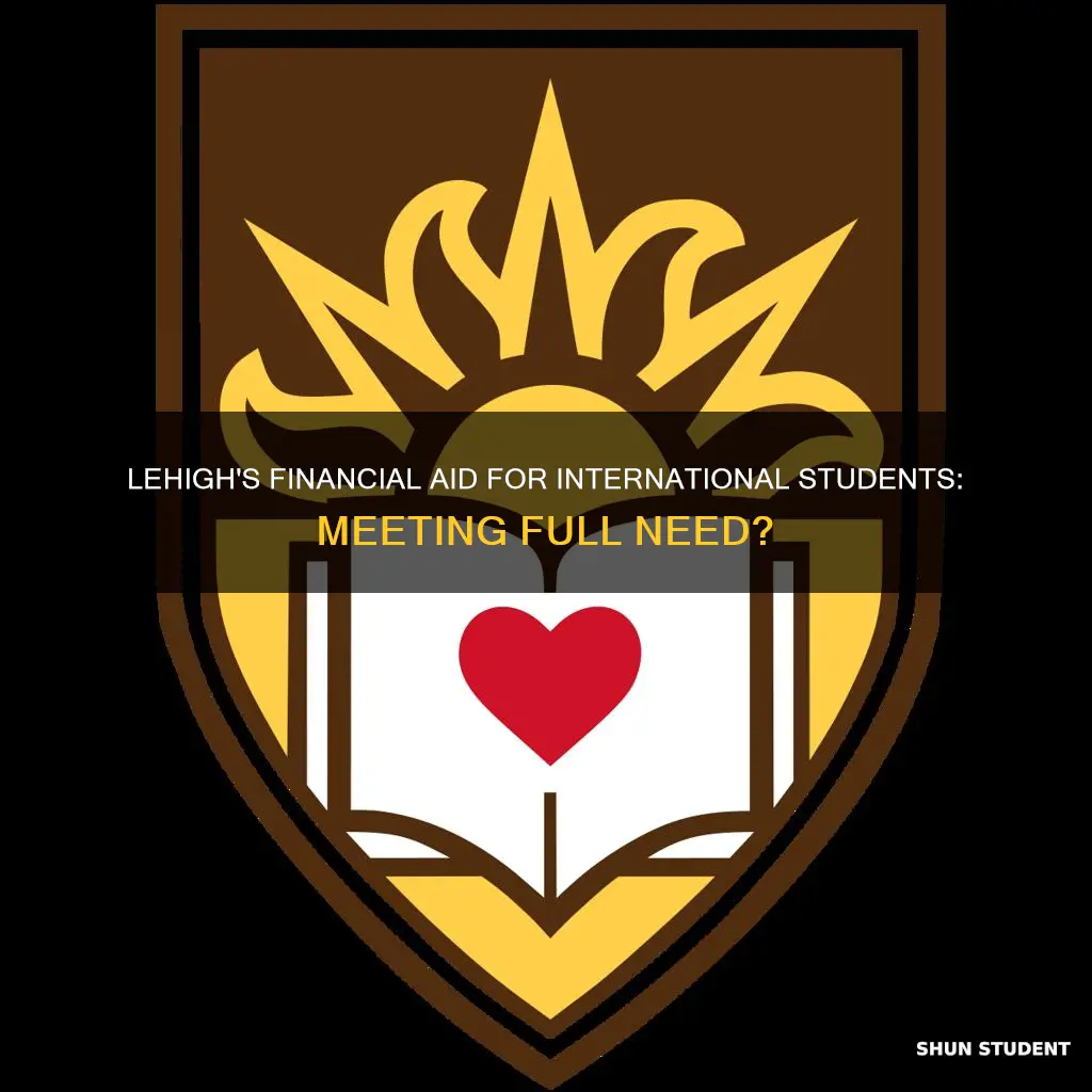does lehigh meet full need for international students