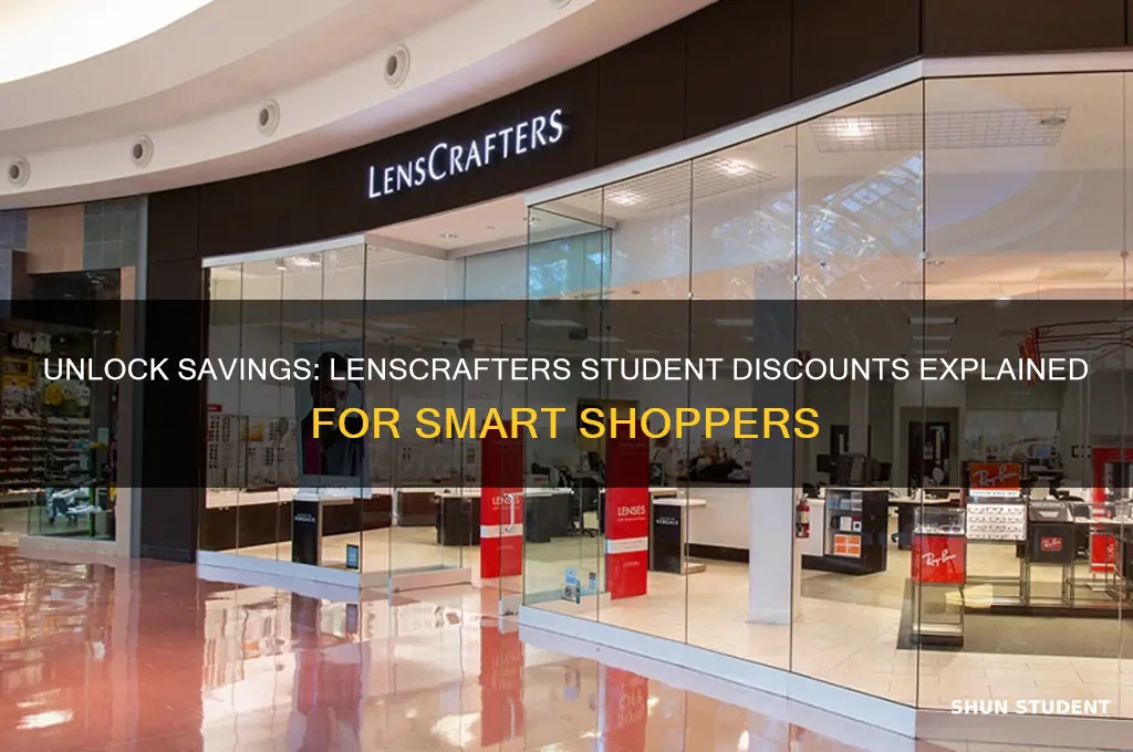 does lenscrafters give student discounts