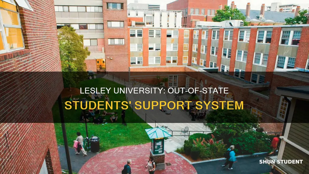 does lesley university help out of state students