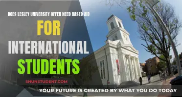 Lesley University: Need-Based Aid for International Students?