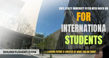 Lesley University: Need-Based Aid for International Students?