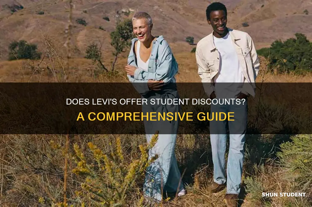 does levi do student discount