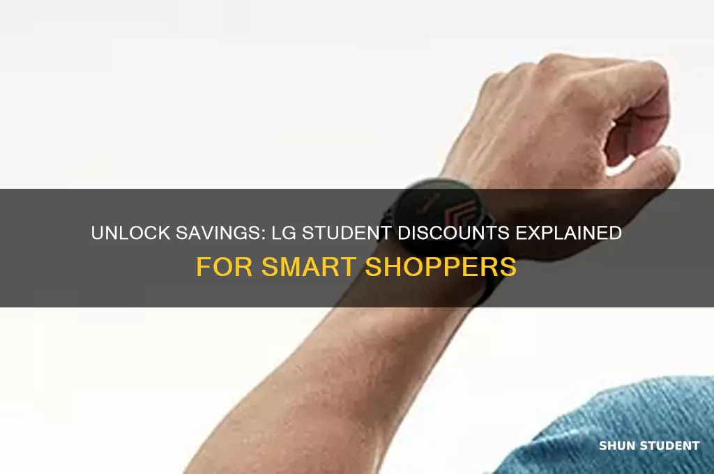 does lg have student discount