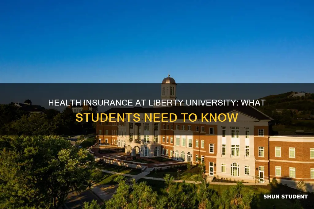 does liberty university offer health insurance for students