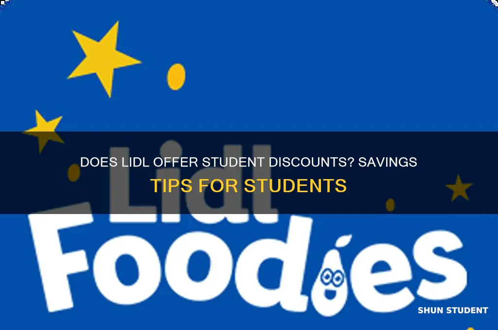 does lidl do student discount