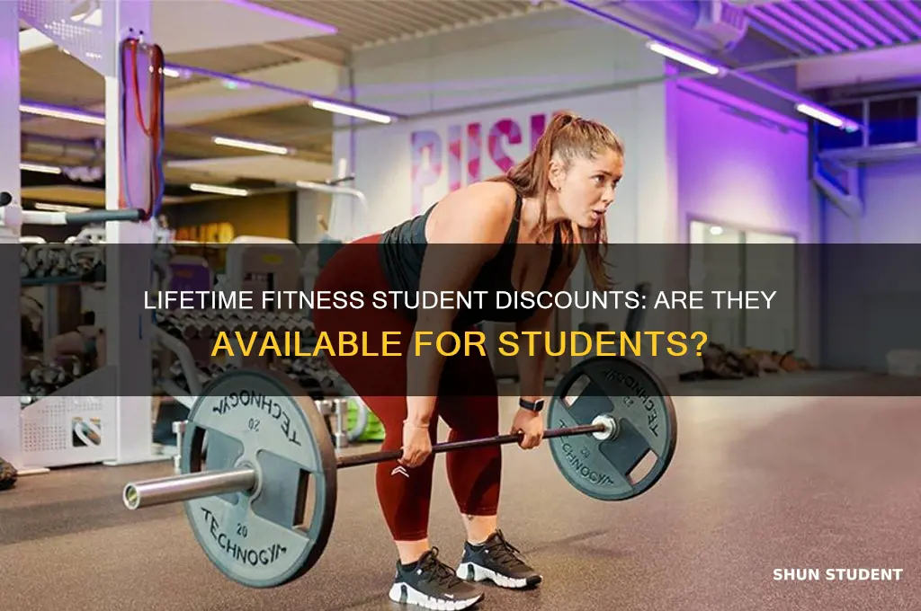 does lifetime do student discounts