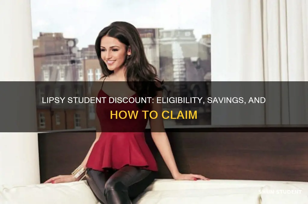 does lipsy accept student discount