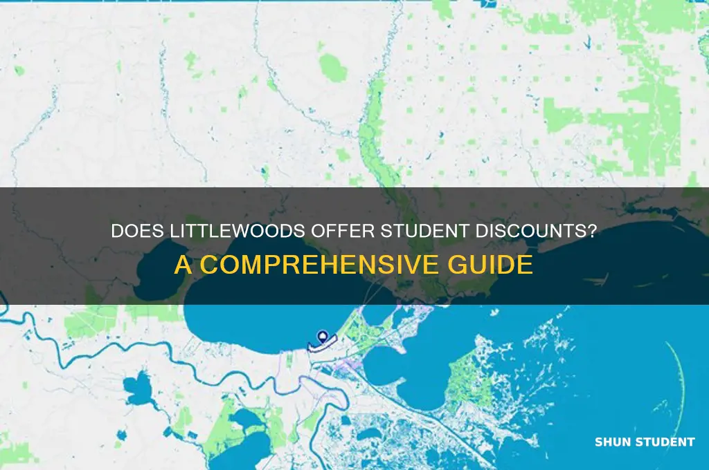 does littlewoods do student discount