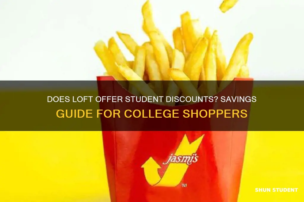 does loft do student discounts