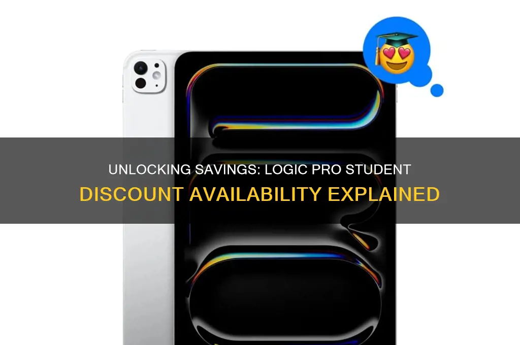 does logic pro have a student discount