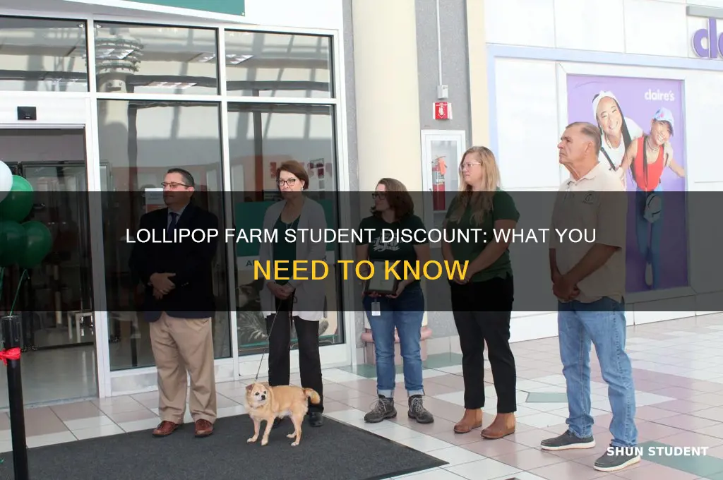 does lollipop farm have a student discount