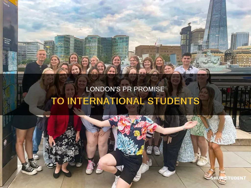 does london give pr to international students