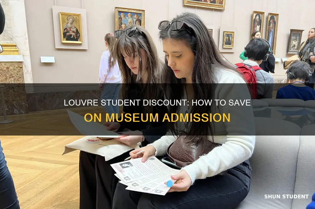 does louvre do student discount