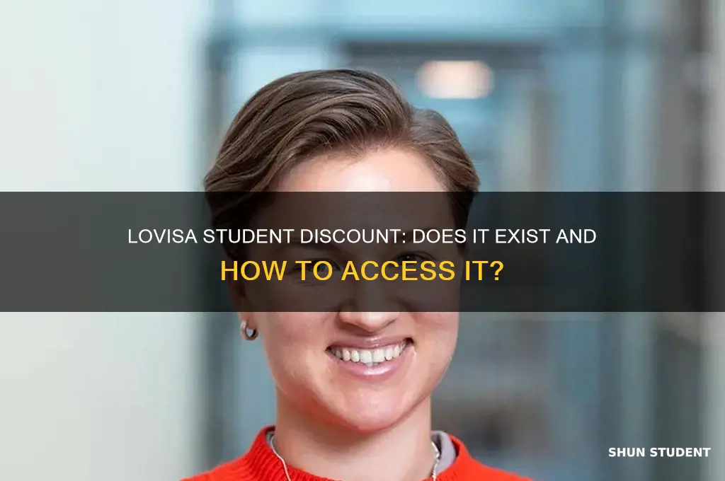 does lovisa do student discount