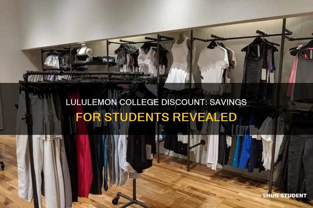 does lululemon have a college student discount