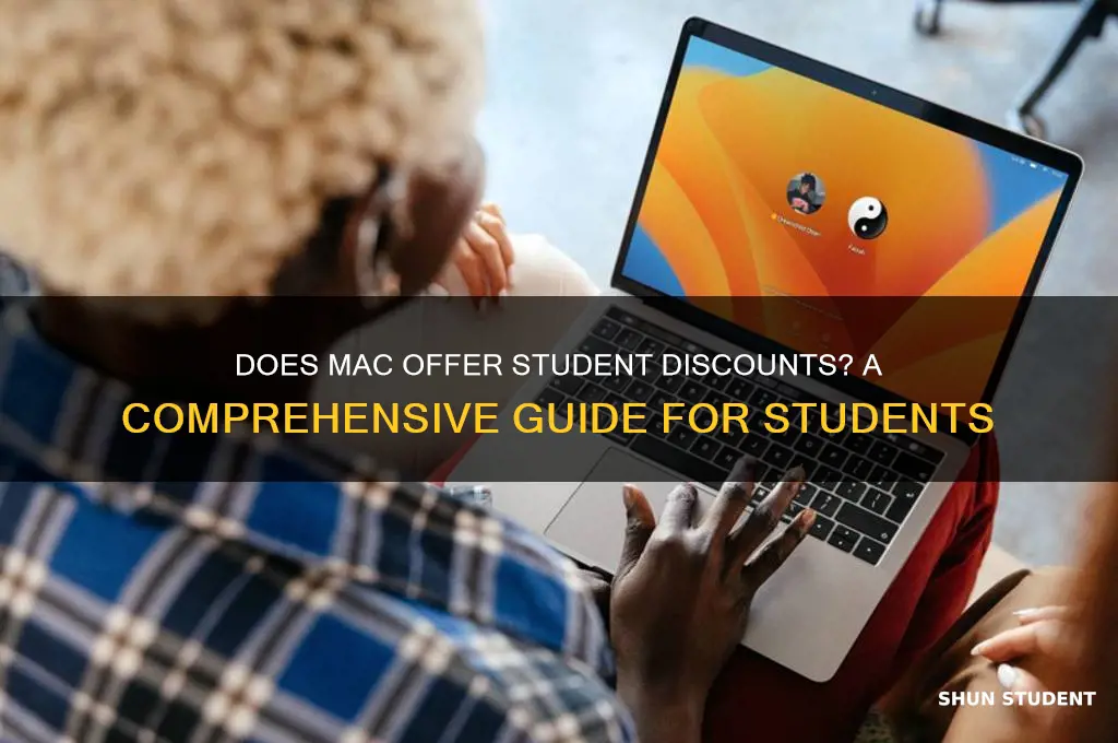 does mac accept student discount