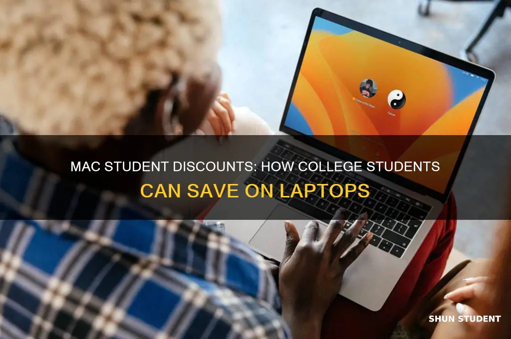does mac give a discount on laptops for college students