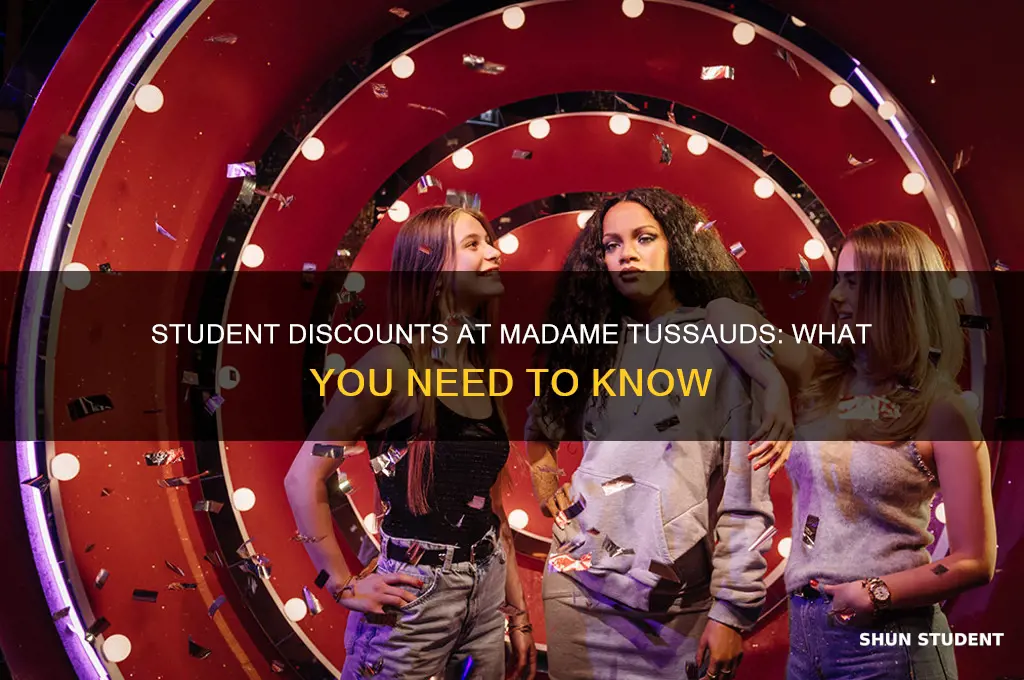 does madame tussauds accept student discount
