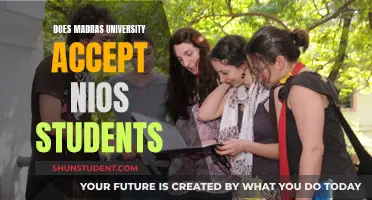 Madras University: NIOS Students' Eligibility and Admission Process