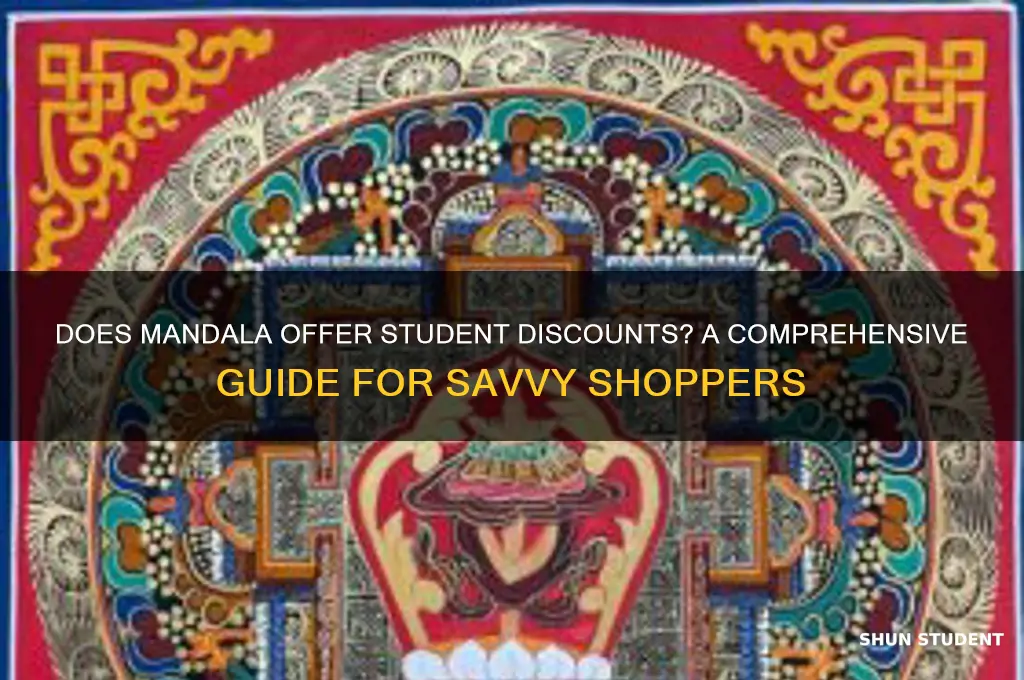 does mandala have student discount