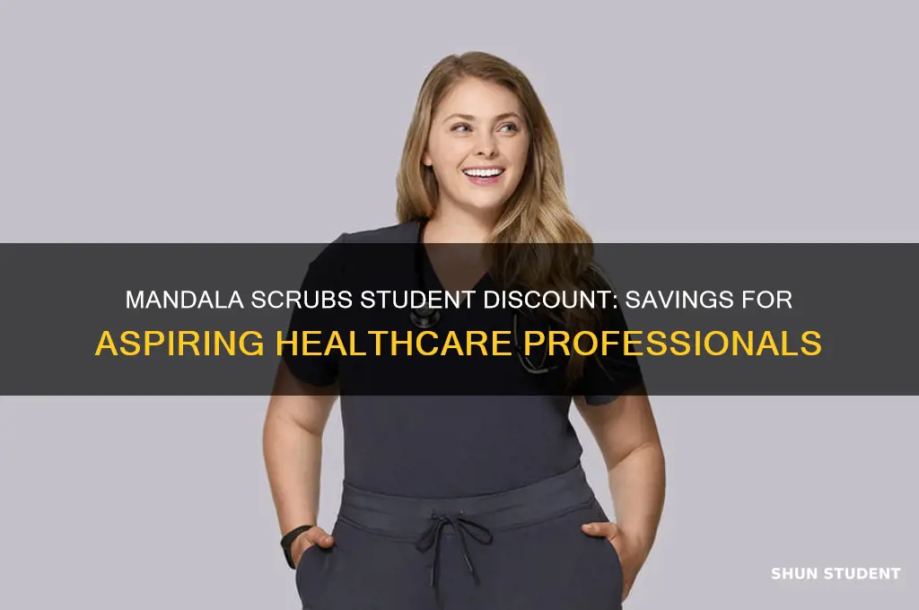 does mandala scrubs have student discount