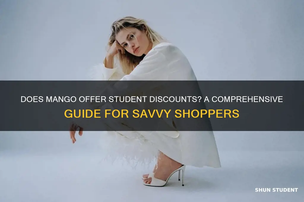 does mango accept student discount