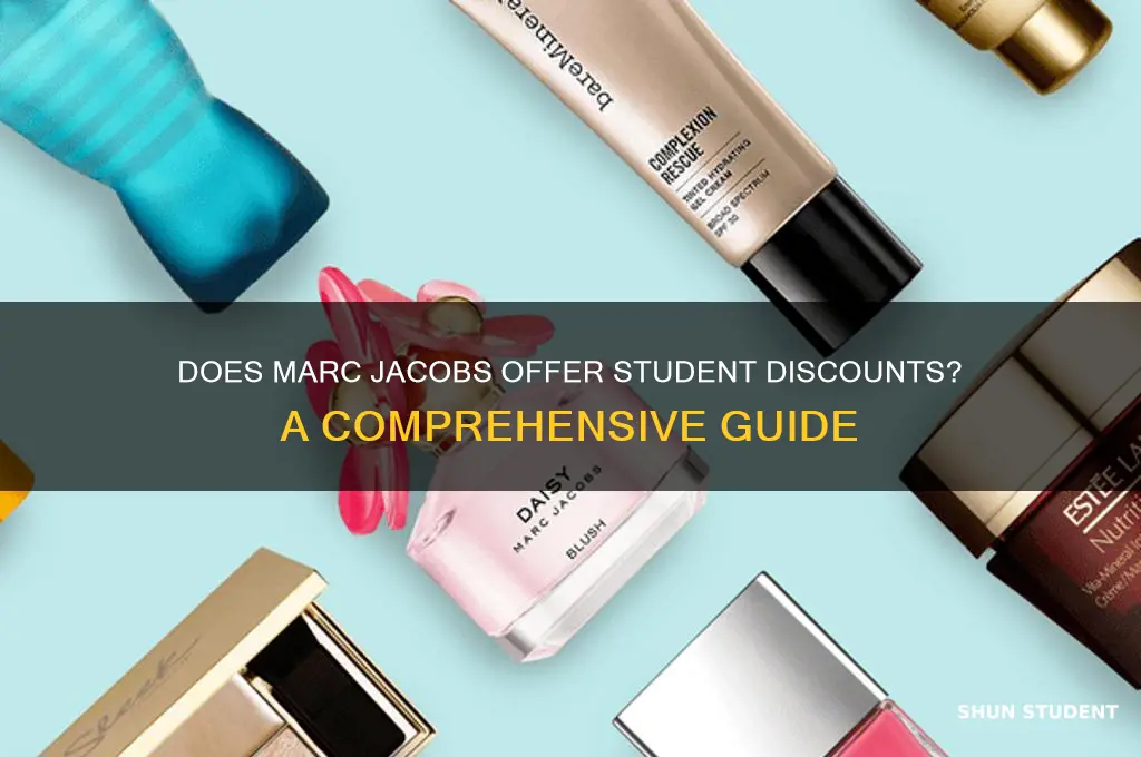 does marc jacobs do student discount