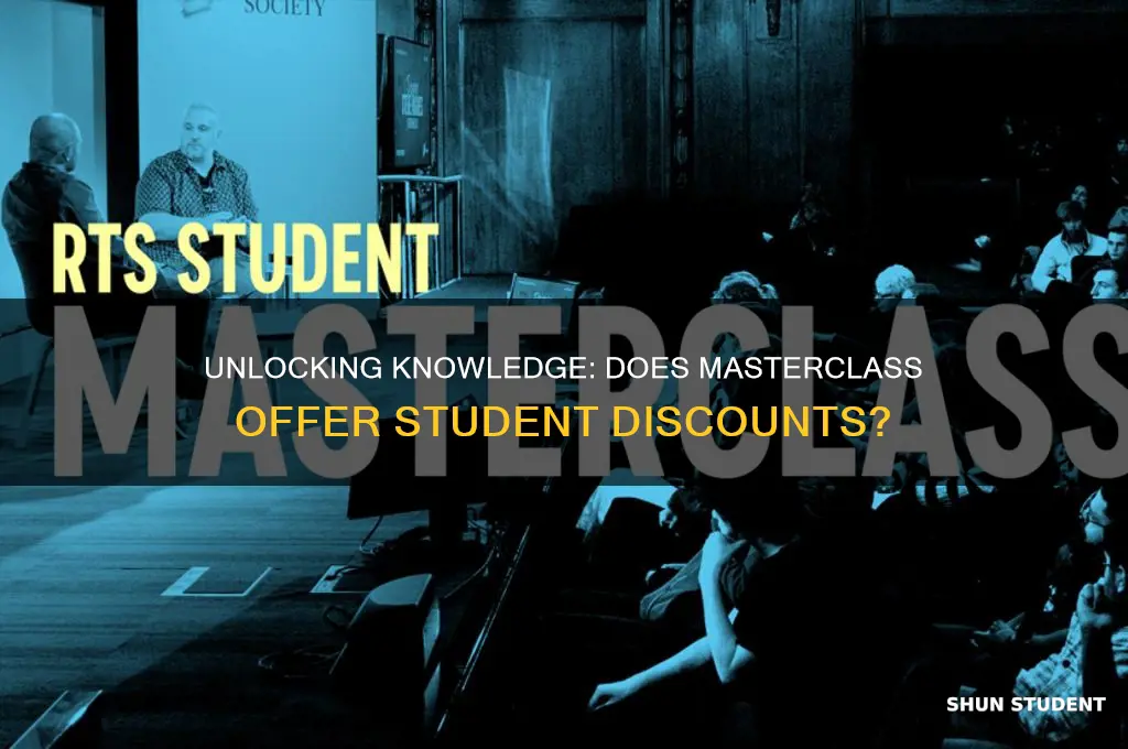 does masterclass have a student discount