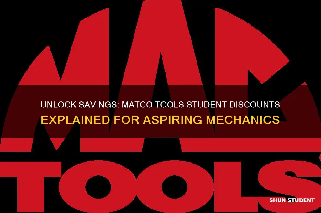 does matco offer student discount
