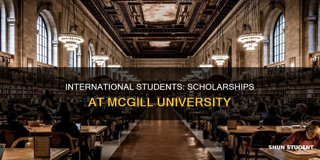 does mcgill offer scholarships to international students