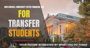 Transfer Students: Financial Aid at McGill University