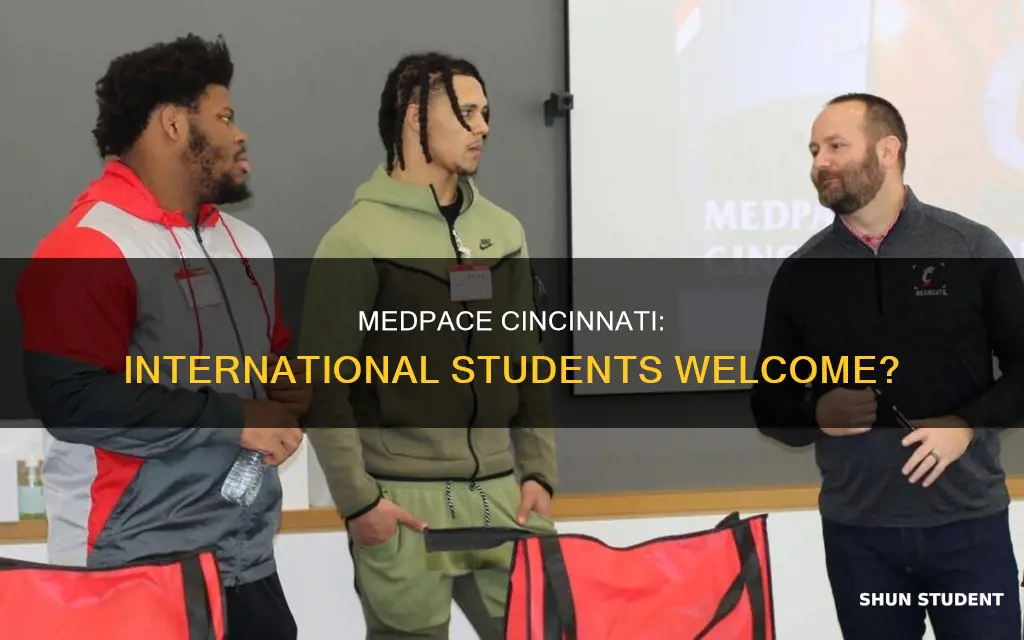 does medpace cincinnati consider international students
