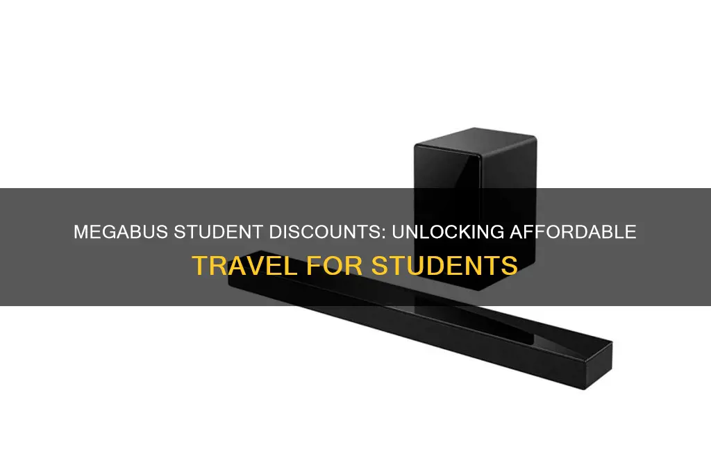 does megabus do student discounts