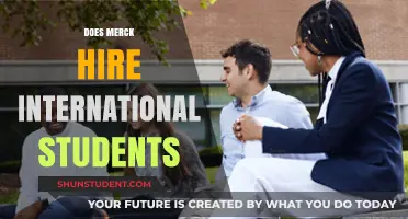 Merck's Hiring Policy: International Students' Opportunities