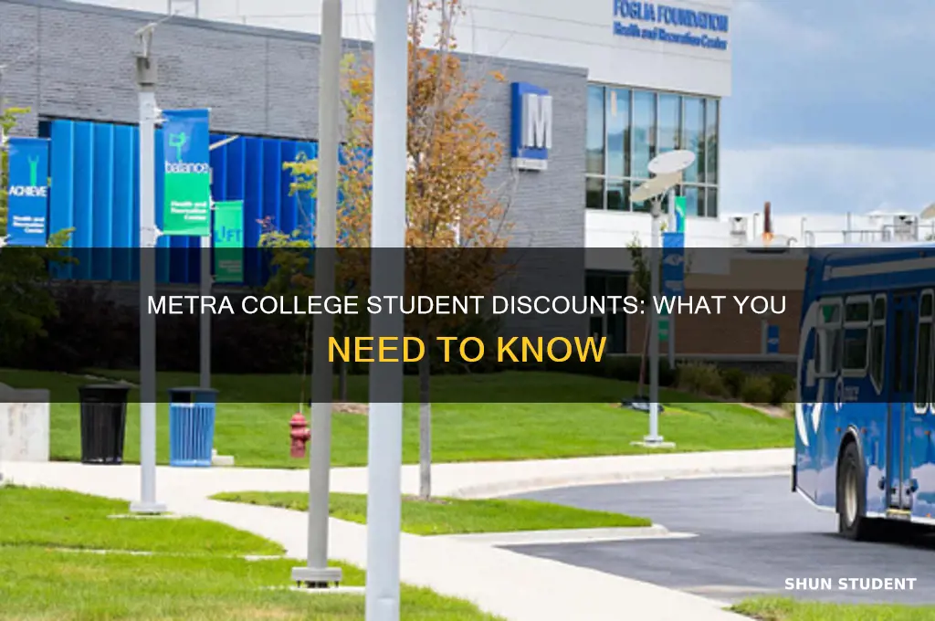 does metra have college student discounts