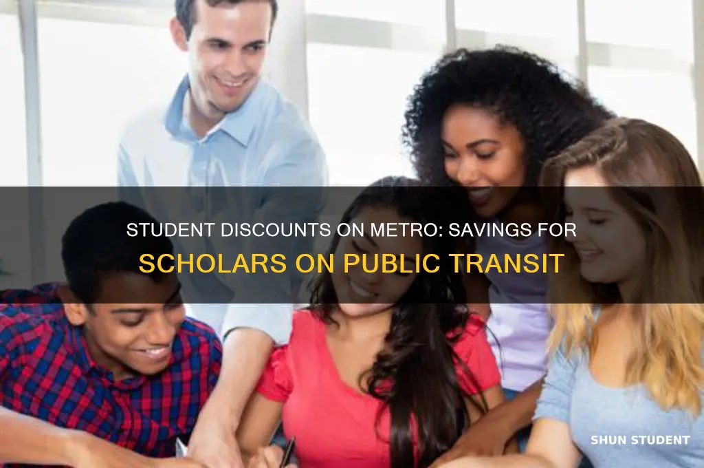 does metro have student discounts