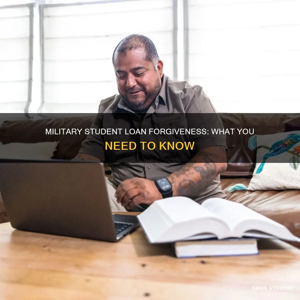 does military pay student loans
