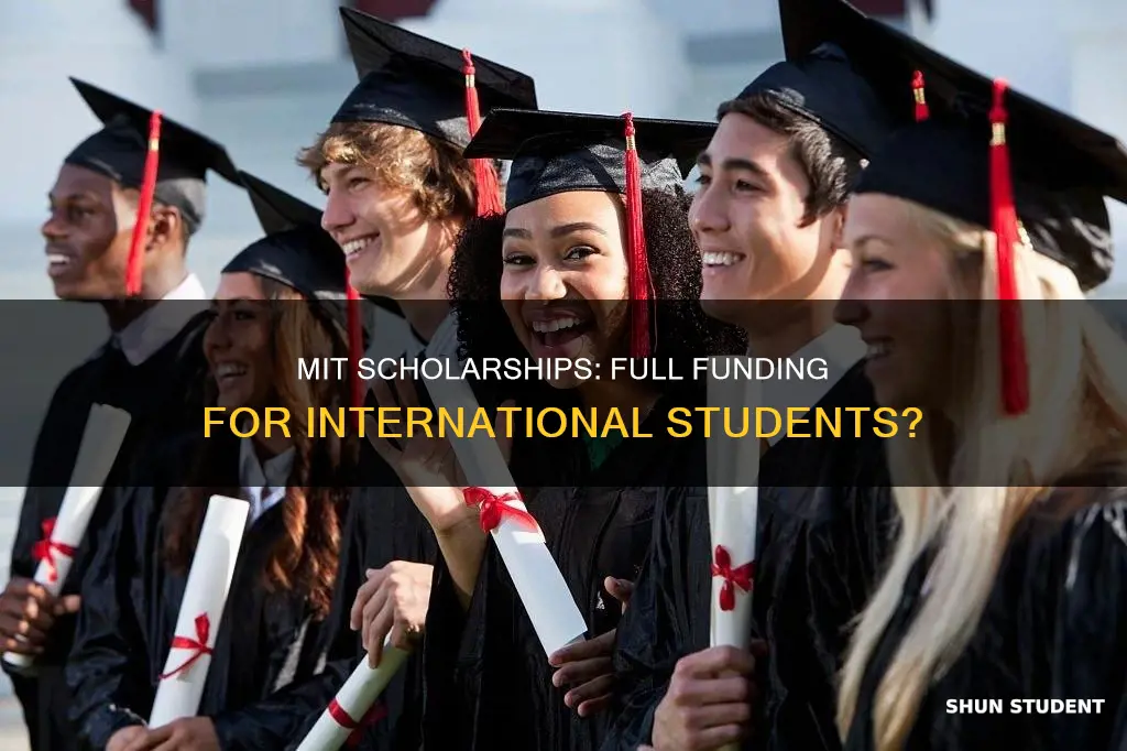 does mit give full scholarships to international students