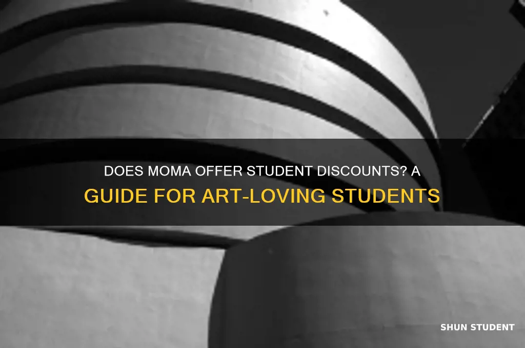 does moma have student discount