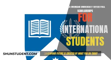 Monash University: Full Scholarships for International Students?