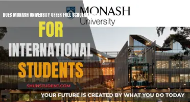 Full Scholarships at Monash: Available for International Students?